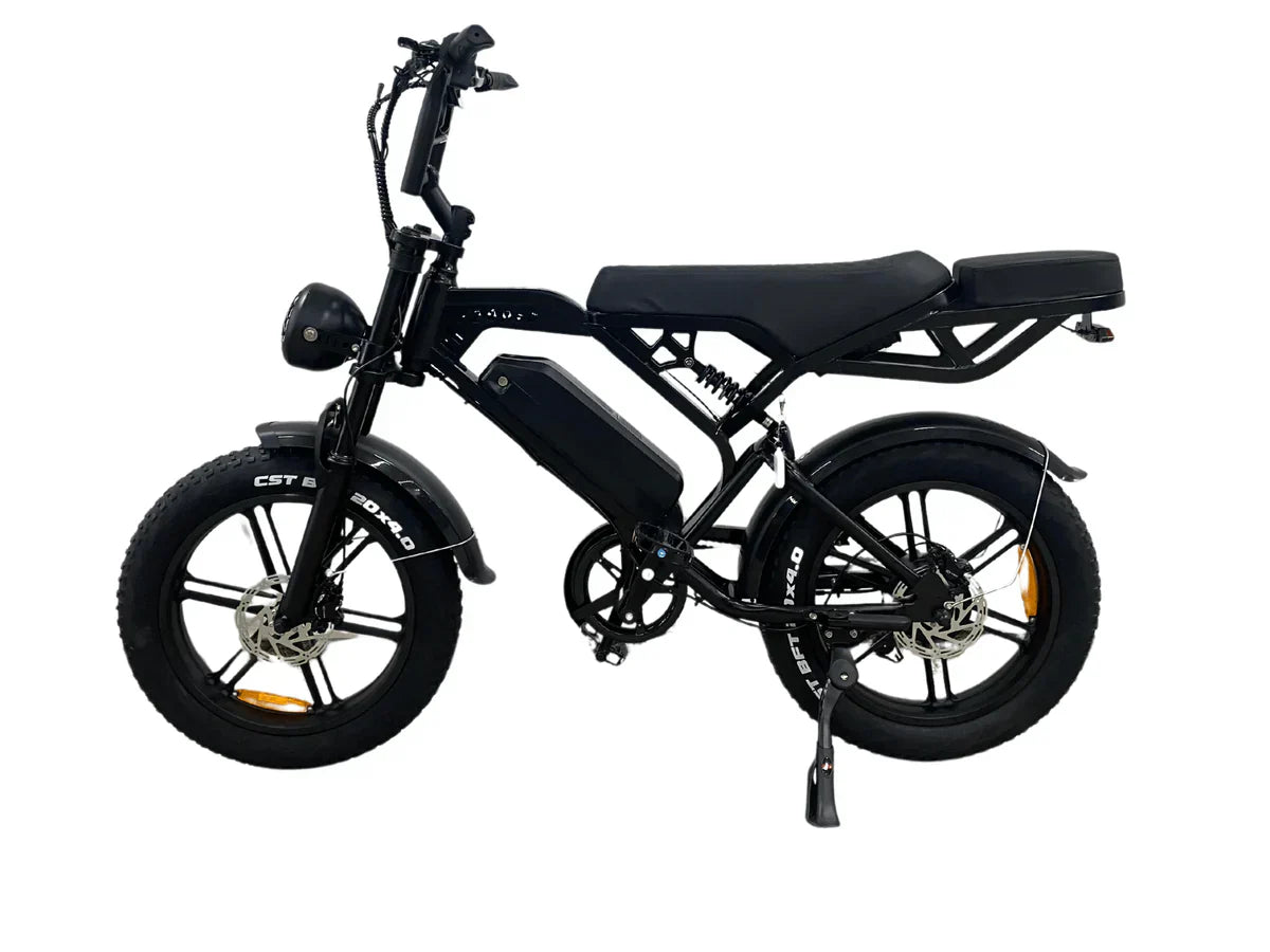 QM wheels V20 PRO 2.0 2025 Model - Fatbike - Hydraulische Remmen - Zwart