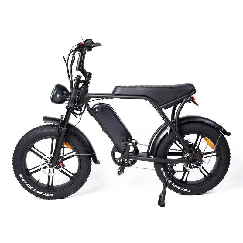 Ouxi V8 - Fatbike - Zwart