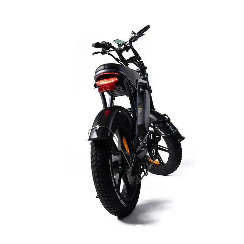 Ouxi V8 - Fatbike - Zwart