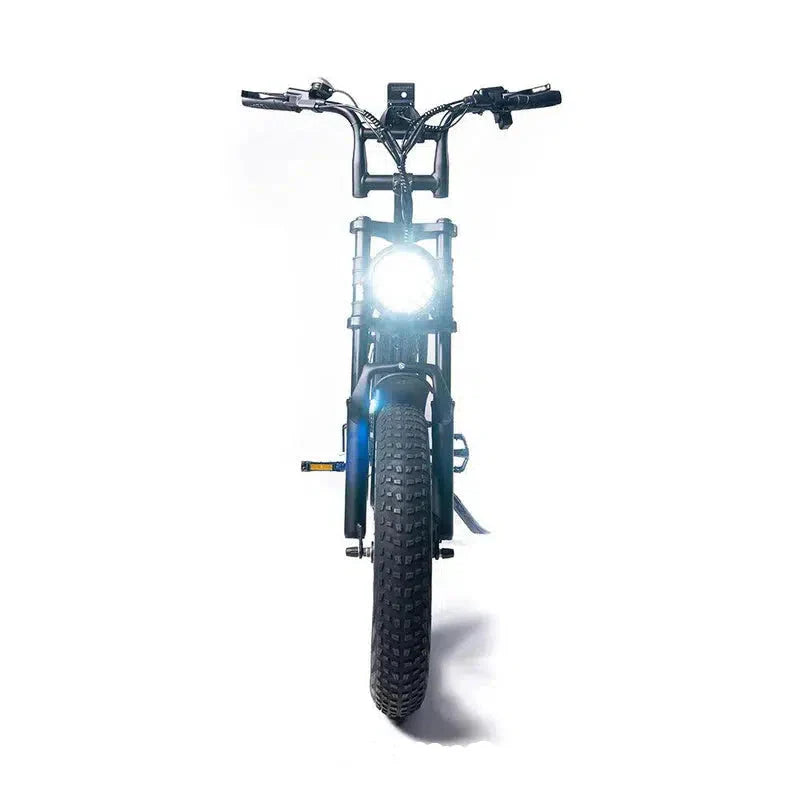 Ouxi V8 - Fatbike - Zwart